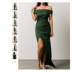 Zaire Off Shoulder Maxi Dress